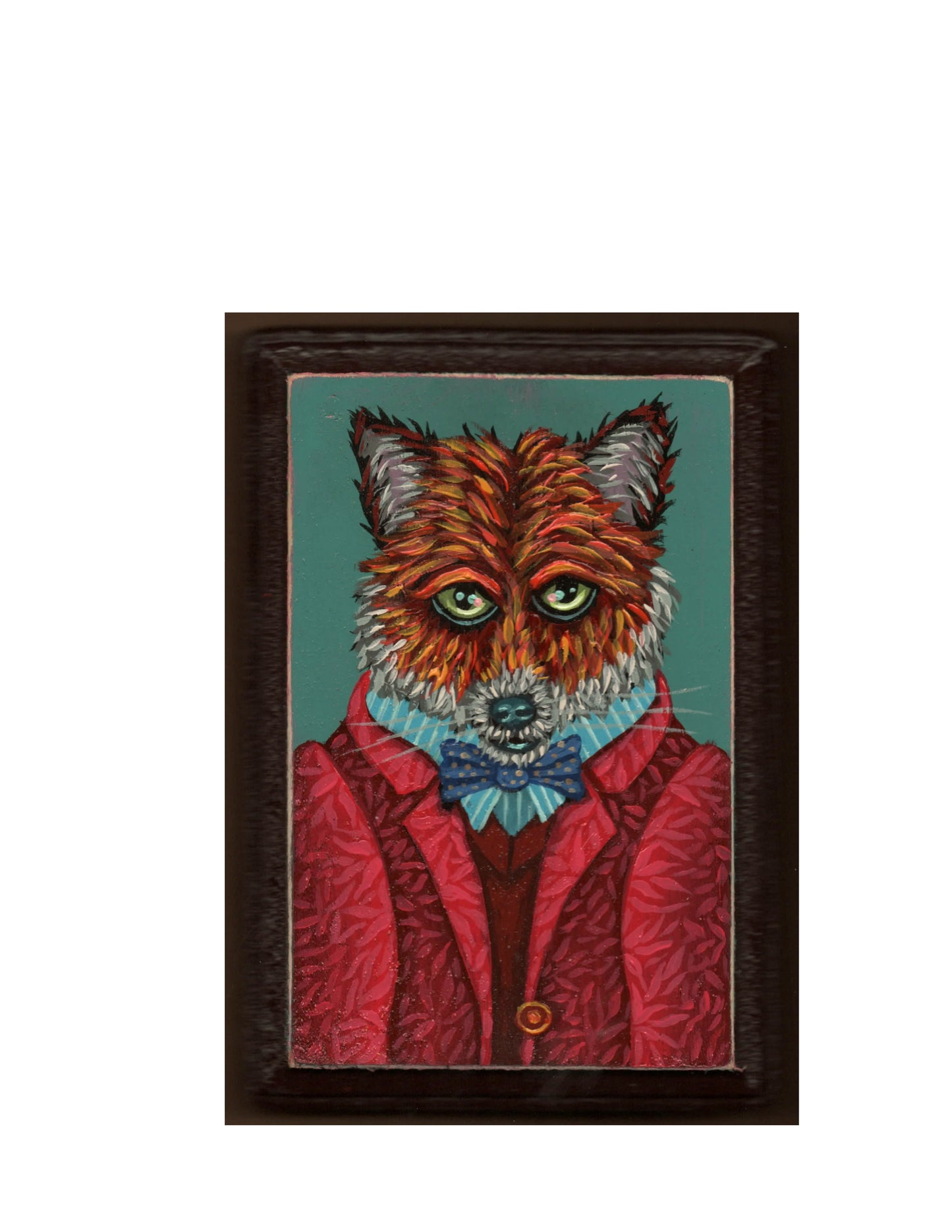 ORIGINAL-"Dapper Fox #2 (Red jacket)